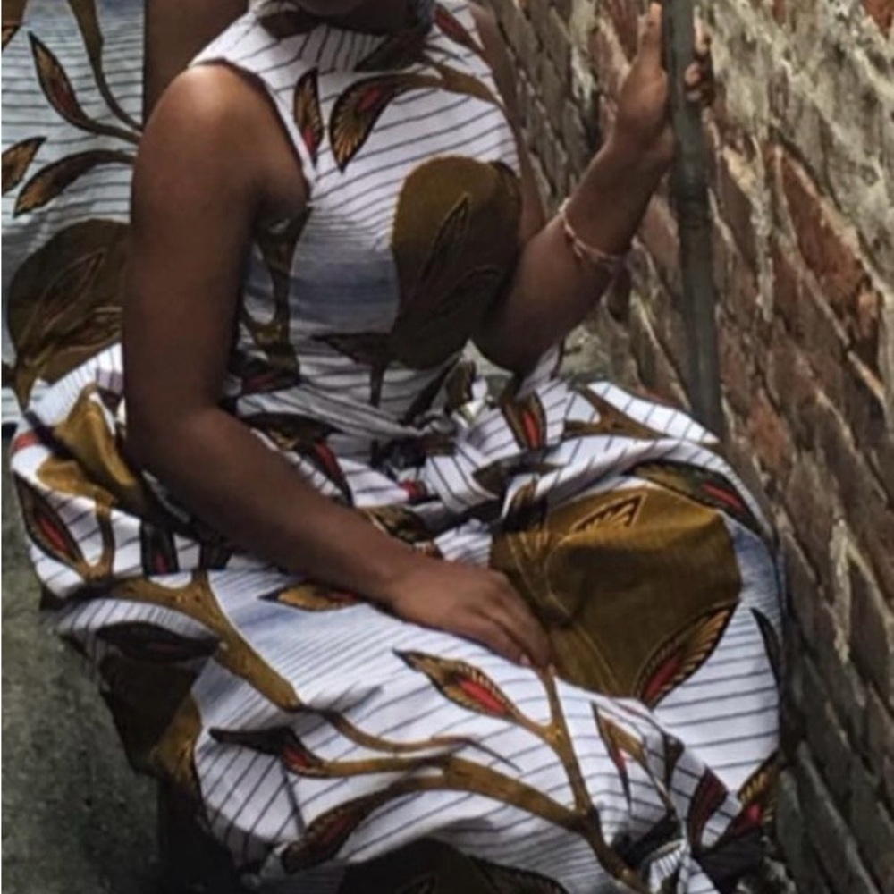 Floral Sleeveless Maxi Dress